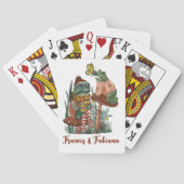 Jeu De Cartes Cute grenouille et crapet Joyeux champignons Playi (dos)