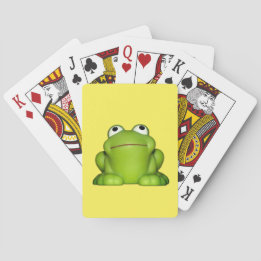 Jeu De Cartes Cute grenouille souriante