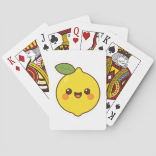 Jeu De Cartes Cute Kawaii Lemon