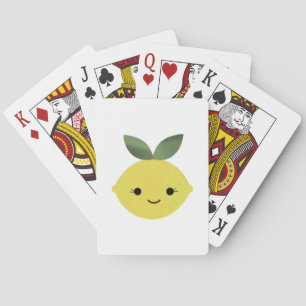 Jeu De Cartes Cute Kawaii Lemon
