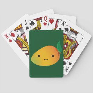 Jeu De Cartes Cute Kawaii Mango souriant