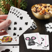 Jeu De Cartes Cute Mooska Souris Lecture Cartes (In Situ)