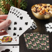 Jeu De Cartes Cute Motif Llamas Décorées (In Situ)