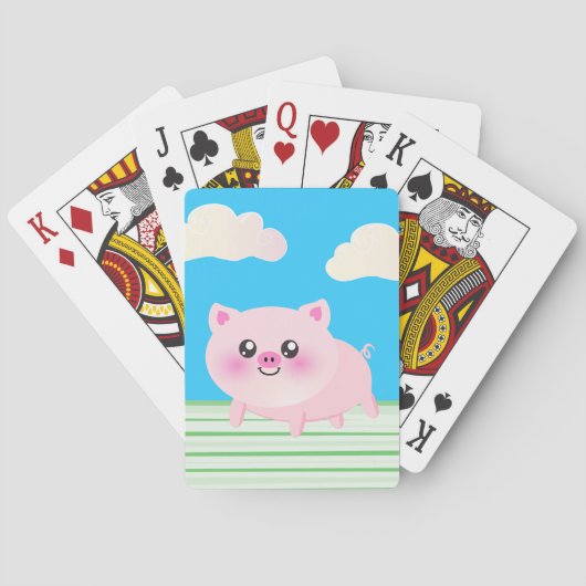 Jeu De Cartes Cute pig (dos)