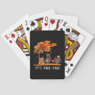 Jeu De Cartes Cute Yorkshire Automne Kawaii Yorkie C’est l’autom