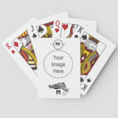 Jeu De Cartes Cuttlefish primitif dans un style stylo foncé (dos)