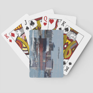 Jeu De Cartes CWB Marquais jouant aux cartes