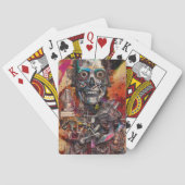 Jeu De Cartes Cyborg anatomique Abstrait (dos)