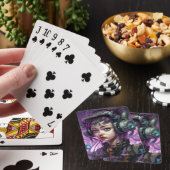 Jeu De Cartes Cyborg Femme Science-Fiction (In Situ)