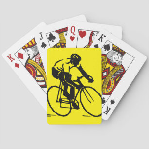 Jeu De Cartes Cyclisme jaune