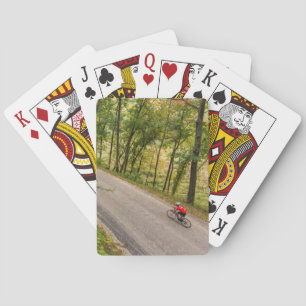 Jeu De Cartes Cyclisme sur route de campagne rurale