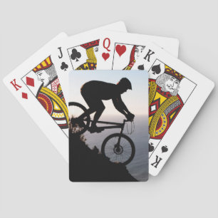 Jeu De Cartes Cycliste de VTT. Lions Head, Le Cap
