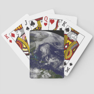 Jeu De Cartes Cyclones Tropicaux Katia, Lee, Maria Et Nate.