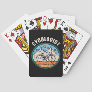 Jeu De Cartes Cycologue Funny Bicycle Cyclisme Cadeau Vintage
