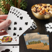 Jeu De Cartes Cyprès de la Toscane rurale (In Situ)