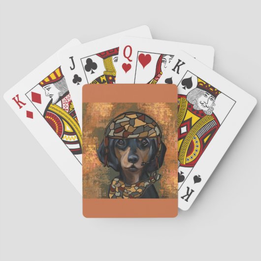 JEU DE CARTES DACHSHING (dos)