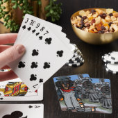 JEU DE CARTES DACHSHUND (In Situ)