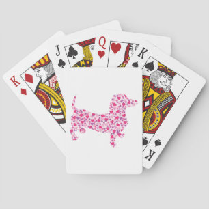Jeu De Cartes Dachshund de la Saint-Valentin