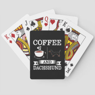 Jeu De Cartes Dachshund mignon chien