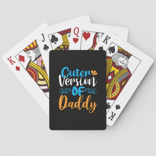 Jeu De Cartes Daddy Gift Cuter Version De Daddy (dos)