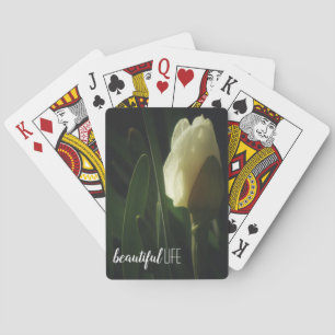 Jeu De Cartes Daffodil fleur belle vie Citation