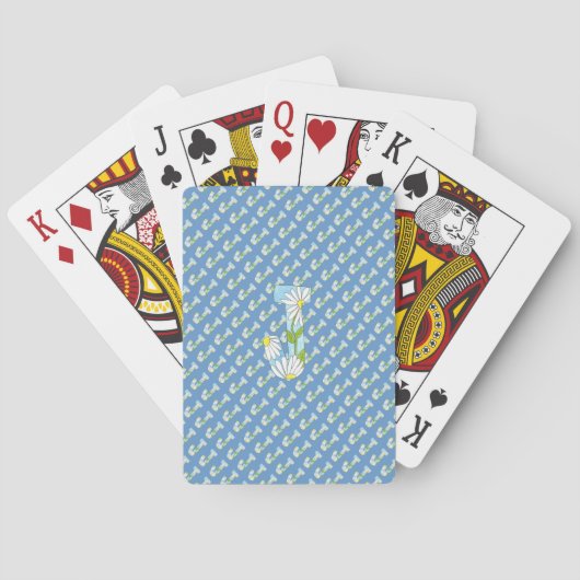 Jeu De Cartes Daisy J Playing Cartes (dos)