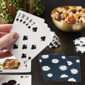 Jeu De Cartes Daisy On Blue Motif (In Situ)