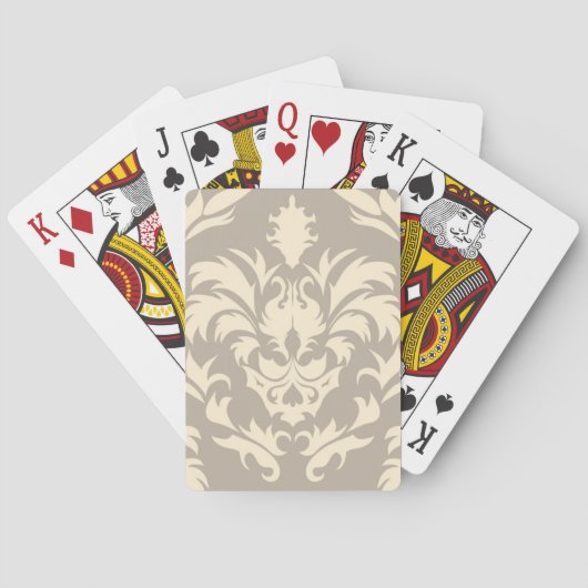 Jeu De Cartes Damassé 2 (dos)