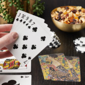 Jeu De Cartes Dame au éventail (In Situ)