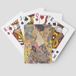 Jeu De Cartes Dame au éventail