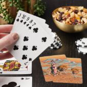 Jeu De Cartes Dame et Lion (In Situ)