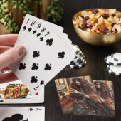 Jeu De Cartes dame gypse (In Situ)
