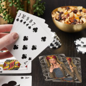 Jeu De Cartes Dame Médiévale (In Situ)