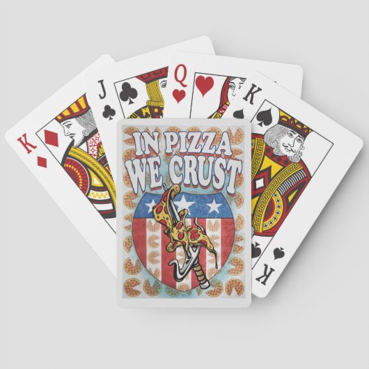 Jeu De Cartes Dans La Pizza, Nous Croûtons (dos)