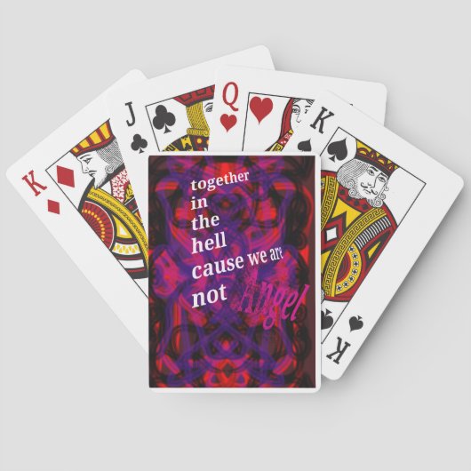 Jeu De Cartes Dans l'enfer (dos)