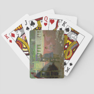 Jeu De Cartes Dans les jardins du Luxembourg