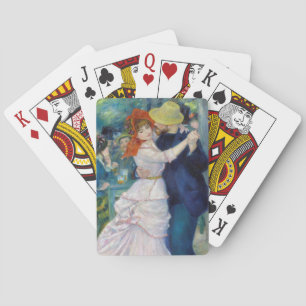 Jeu De Cartes Danse à Bougival de Pierre-Auguste Renoir