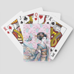 Jeu De Cartes Danse asiatique de Geisha