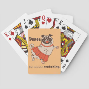 Jeu De Cartes Danse comme personne ne regarde Carlin Girl