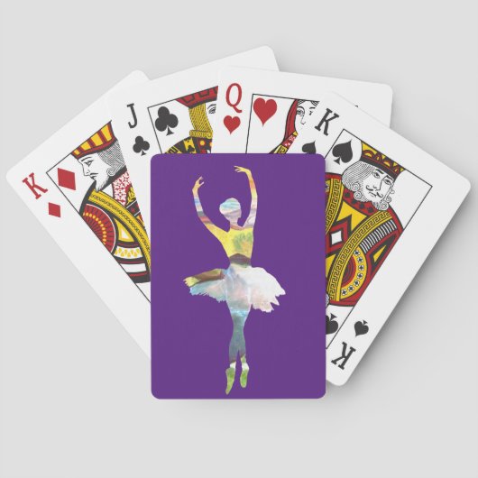 Jeu De Cartes Danse de ballet Ballerina (dos)