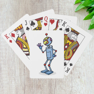 Jeu De Cartes Danse Robot Jouer Cartes
