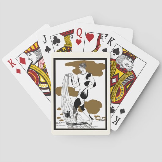 Jeu De Cartes Danseur de ballet Vaslav Nijinski (dos)