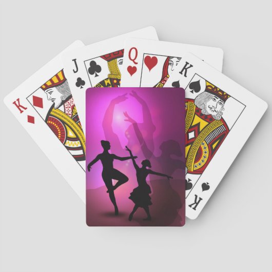 Jeu De Cartes Danseurs de ballet (dos)