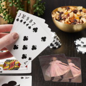 Jeu De Cartes Danseuse en robe rose (In Situ)