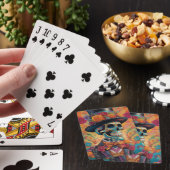 Jeu De Cartes Dapper Skeleton Elégance : Jour des morts (In Situ)