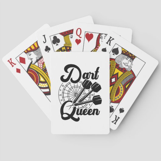 Jeu De Cartes Dart Queen (dos)