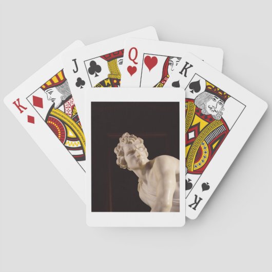 Jeu De Cartes David, 1623-24 (marbre) (détail) (dos)