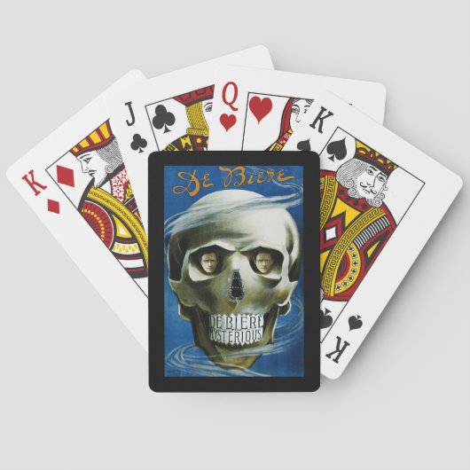 Jeu De Cartes De Biere le mystérieux (dos)