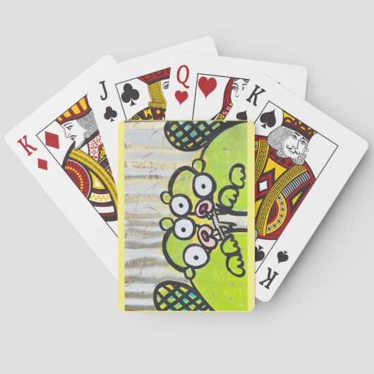 Jeu de cartes de castor (dos)