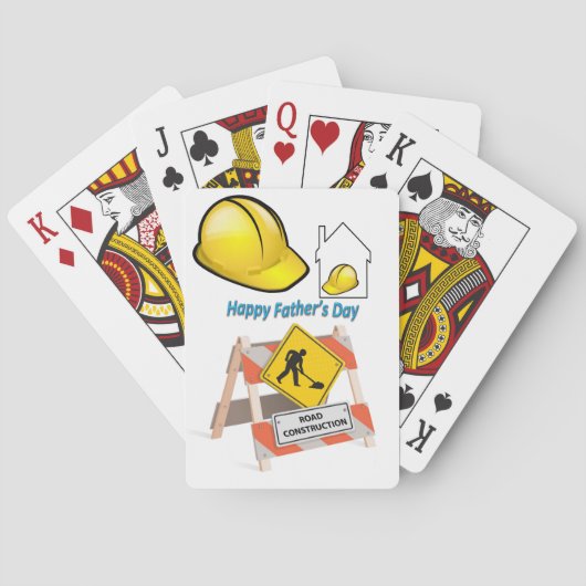 Jeu de cartes de la Fête des Pères (dos)